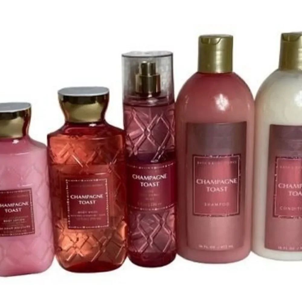 Bath and Body Works CHAMPAGNE TOAST 5 pc SET